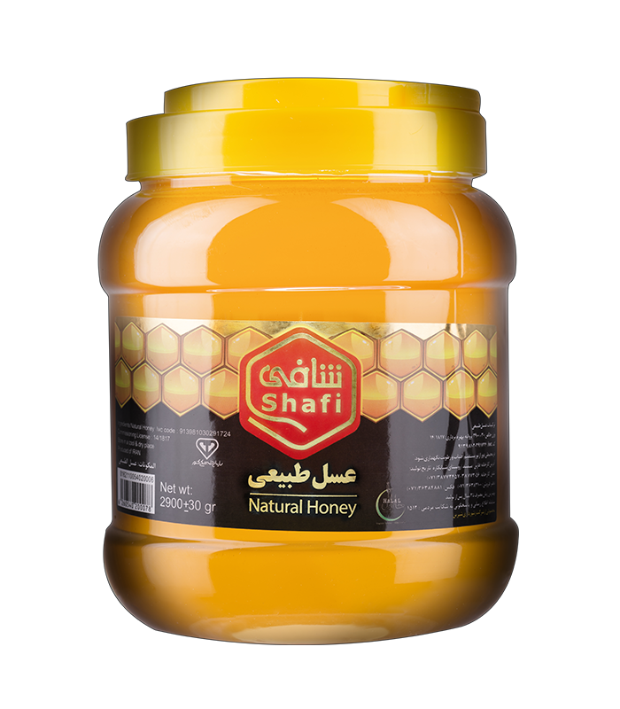 عسل شافی ظرف پت 2900 گرم