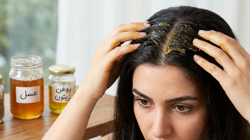 عسل و ریزش مو. چگونه ماسک های عسل باعث تقویت ریشه مو میشوند؟