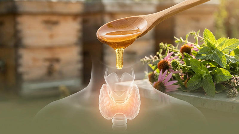 تاثیر عسل بر کم کاری و پرکاری تیروئید